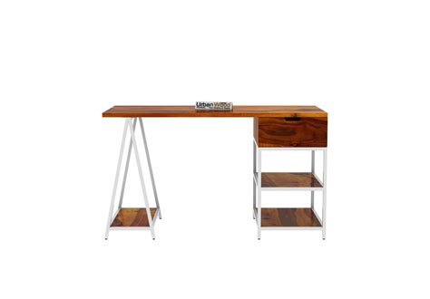 Buy Groupe Study Tables (Honey Finish) Online in India : Urbanwood