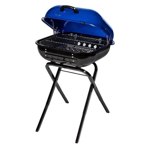 Americana 21.25-in W Ocean Blue Kettle Charcoal Grill 4250.0A201 at ...