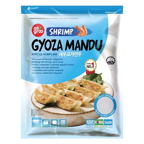 Buy All groo Ready Meals Sides | Korean Dumpling for Stem | Fully ...