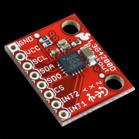 Tri-Axis Gyro Breakout - L3G4200D at MG Super Labs India