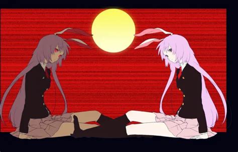 Wallpaper the full moon, red eyes, alter ego, a bloody mist, project ...