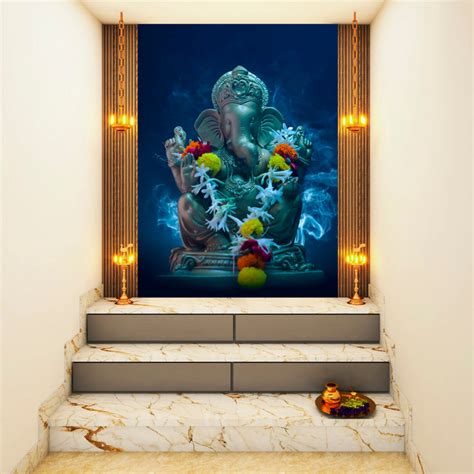 Ceremic Ganpati Idol Sticker – Myindianthings