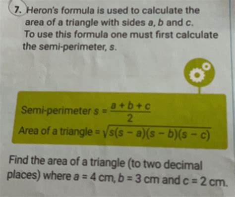 Image result for Area of a Triangle Formula