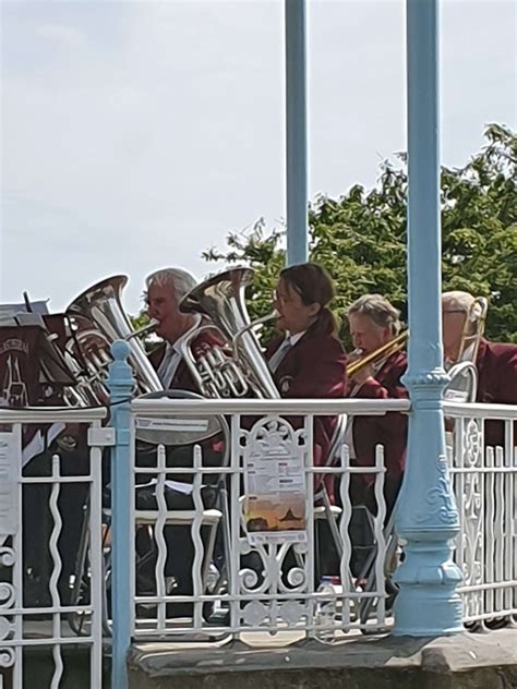 East Peckham Silver Band, Folkestone Bandstand, 15 September 2024 ...