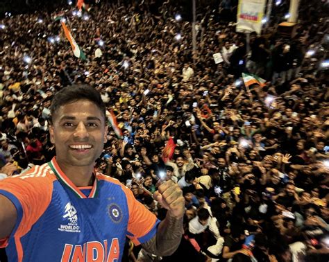 [In Pictures] Suryakumar Yadav thanks Mumbai crowd for incredible ...