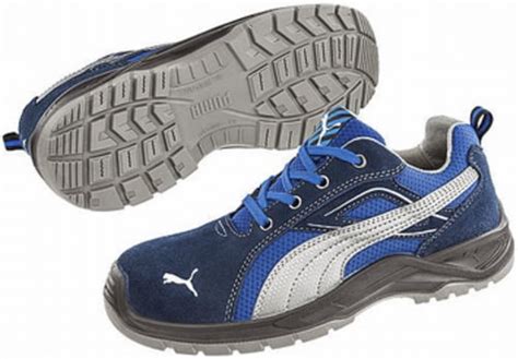 643610 Puma Safety | Puma Safety Blue Steel Toe Capped Safety Trainers ...