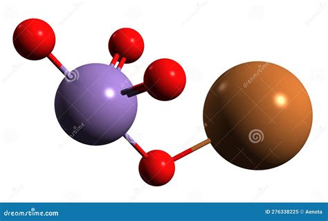 3D Image Of Potassium Permanganate Skeletal Formula Royalty-Free Stock Photography ...