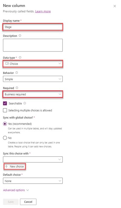 Create tables in Dataverse - indianet