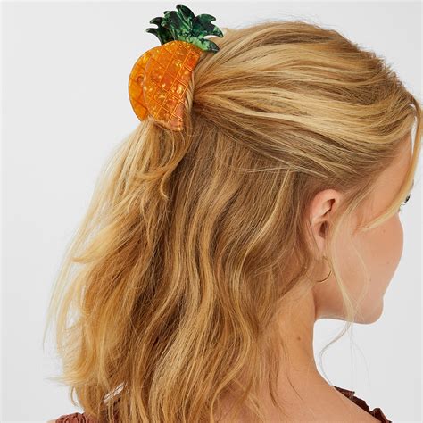 Pineapple Claw Hair Clip - Accessorize India