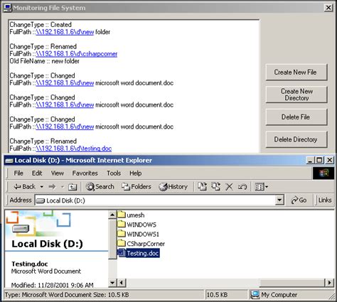 Use System Io FileSystemWatcher 的图像结果