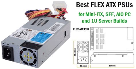 Best Flex ATX PSU for SFF PC, Slim Case & 1U Server Chassis in 2024