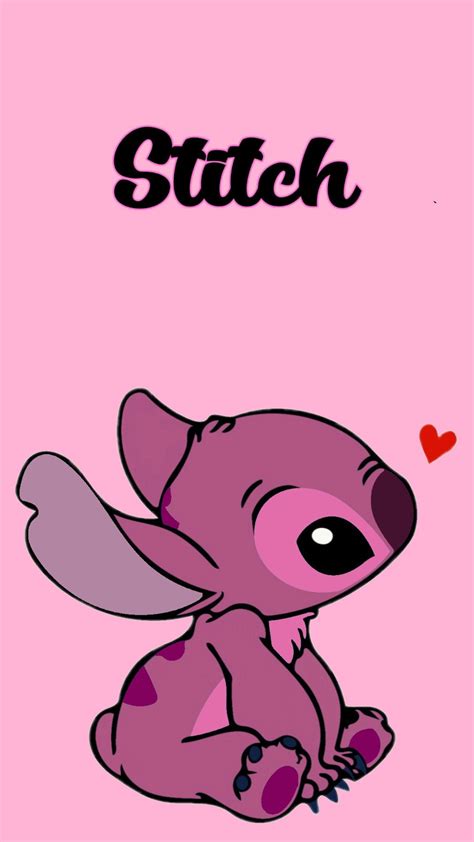 Stitch wallpaper pink – Artofit