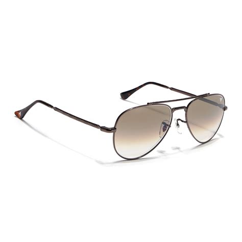 Malana | Brown & Clear Aviator Sunglasses | Brown Frame - MG7624