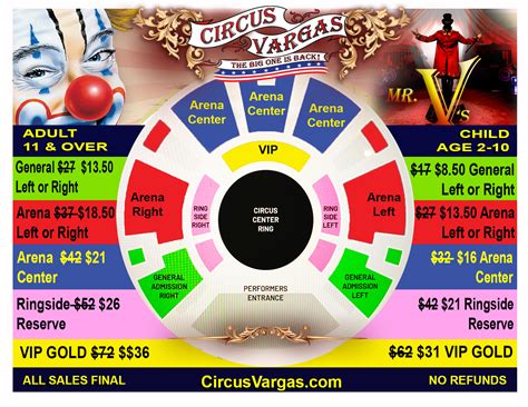 Tickets for Circus Vargas Show Early Bird Tickets in california from ...