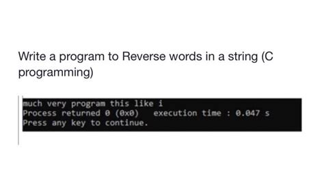 Image result for String Reverse C Programming