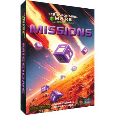 Acheter Terraforming Mars - Le Jeu de Dés: Missions - Intrafin - Jeux ...