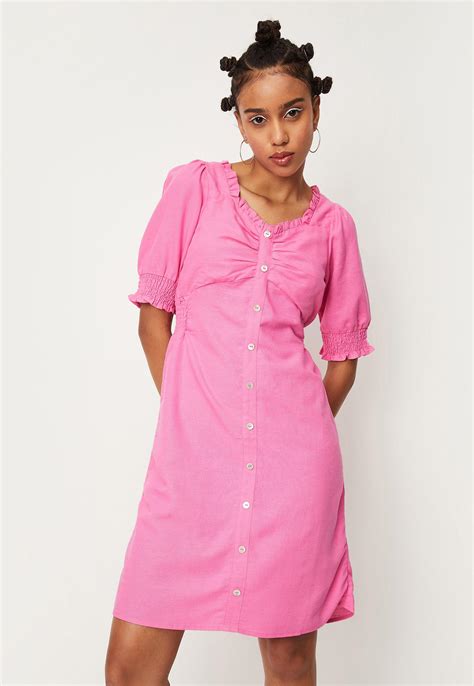 Buy Women Smocked Puffed Sleeve Regency Dress Online at just Rs. 999.0 ...