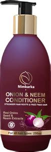 NIMBARKA Onion & Neem Conditioner, Red onion seed & neem extracts ...