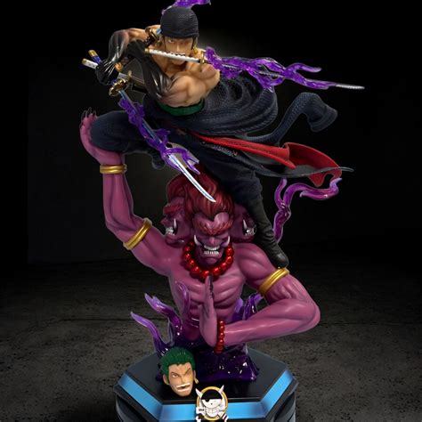 Roronoa Zoro Demon Asura Three-Sword Style Statue | One Piece Premium