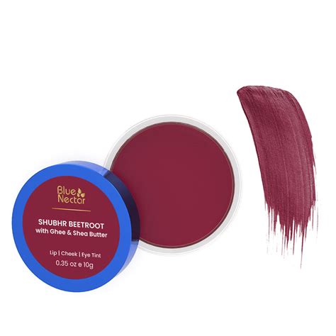 3-In-1 Tint: Ghee & Shea Butter for Lips, Cheeks, and Eyes – Blue Nectar