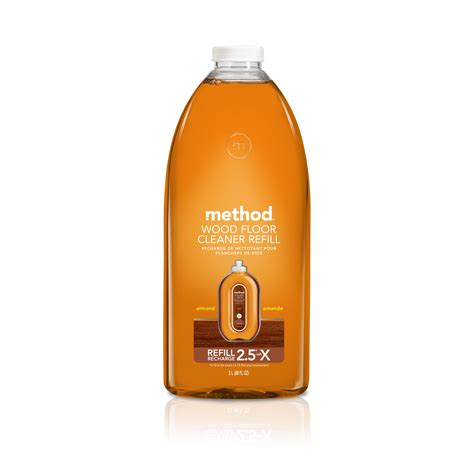 Method Squirt + Mop Hardwood Floor Cleaner Refill, Almond, 68 Ounce ...