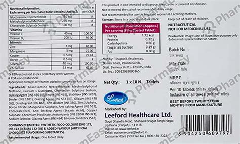 Buy Glucozone Tablet (10) Online at Flat 15% OFF | PharmEasy