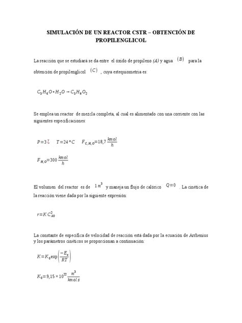 Cstr Reactor Simulation Using Aspen Plus 的图像结果