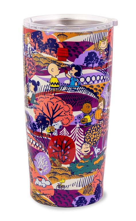 Vera bradley insulated coffee mug 20 oz stainless steel travel cup ...
