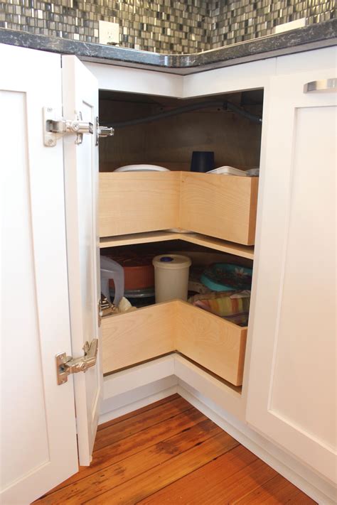 Lazy Susan Kitchen Cabinet | Efficient Storage Solution