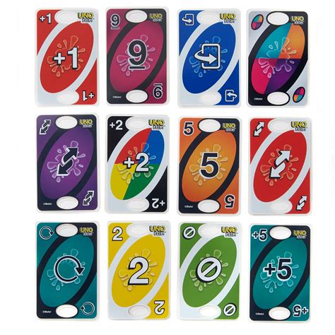 Snapklik.com : Mattel Games UNO Flip Splash Card Game For Kids, Adults ...
