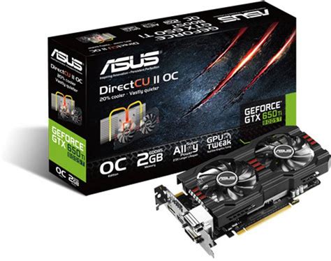 ASUS NVIDIA GeForce GTX 650 Ti Boost 2 GB DDR5 Graphics Card - ASUS ...