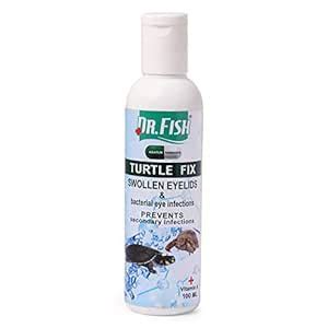 DR FISH DR. FISH Turtle FIX for Swollen EYELIDS & Bacterial INFECTIONS ...