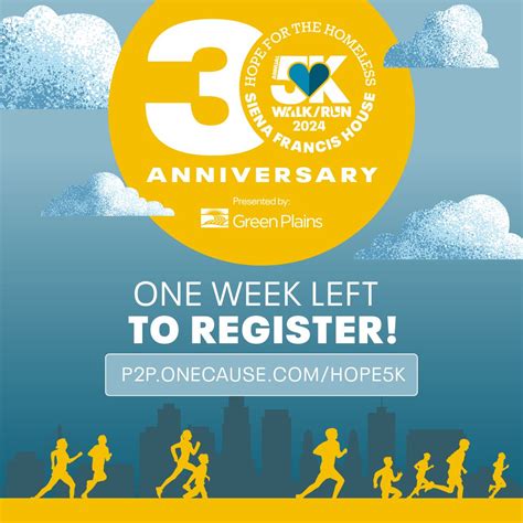 There's only ONE WEEK left to register for our Annual Hope for the ...