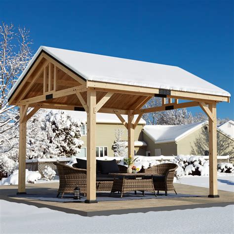 RICHRYCE Solid Wood Gazebo with Waterproof Roof - India | Ubuy