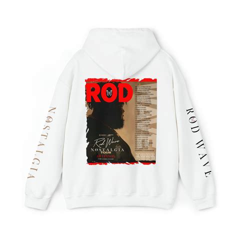 Rod Wave Nostalgia Hoodie, Rod Wave Tour Hoodie, Rod Wave Hoodie sold ...