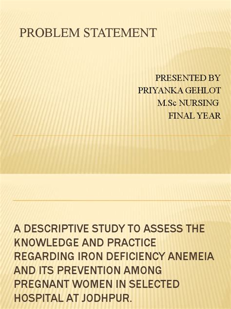 Image result for Nursing Problem Statement Examples