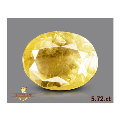 Get List of Yellow Sapphire (Pukhraj) Gemstone Online at Best Price ...