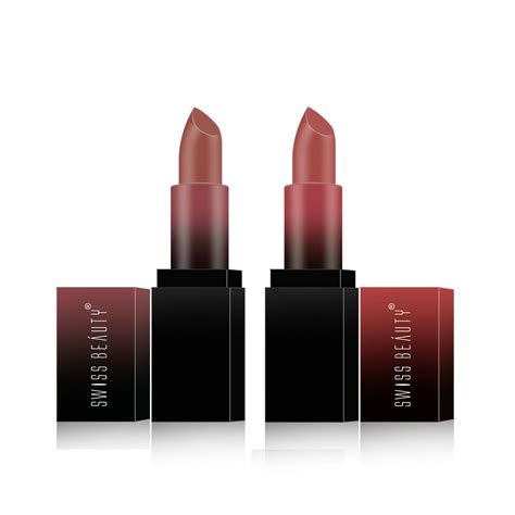 Pretty One Lips HD Matte Lipstick - Set of 2