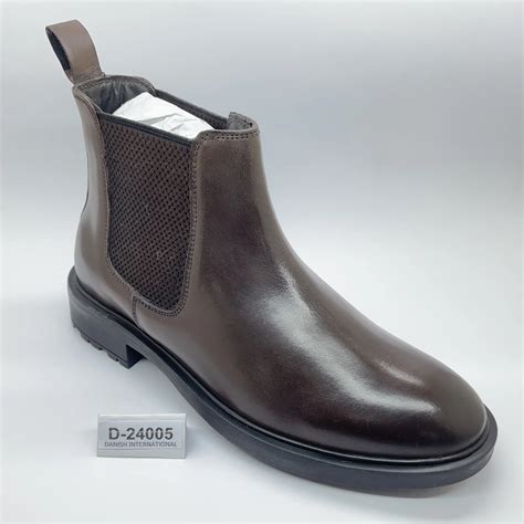 Mens Chelsea Boot Naked Leather Boot For Mens Boys European Western ...