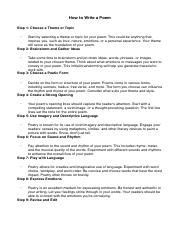 Image result for Poem Tutorial