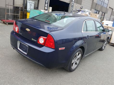 2009 BLUE CHEVROLET MALIBU HYBRID, 206,685 KMS, VIN #1G1ZF57519F210212 ...