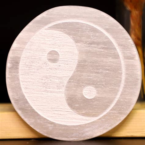 Buy Crystal Divine Infinity Selenite Plate to Charge Crystal Selenite ...