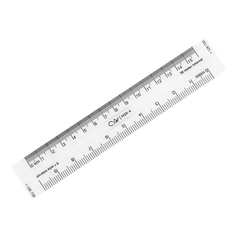 Bothyi Acrylic Clear Ruler Accurate Educational 1:24000 India | Ubuy