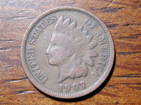1907 Indian head penny cent NICE - For Sale, Buy Now Online - Item #675551