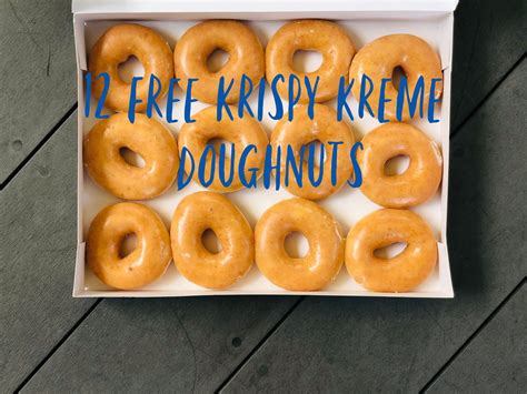 How to Get 12 Free Krispy Kreme Doughnuts Today - The Coconut Mama
