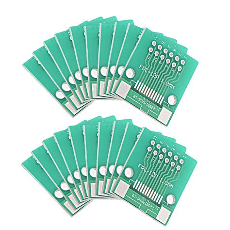 uxcell FPC 12PIN 0.5 / FPC 12PIN 1 to DIP Adapter PCB Board SMD ...