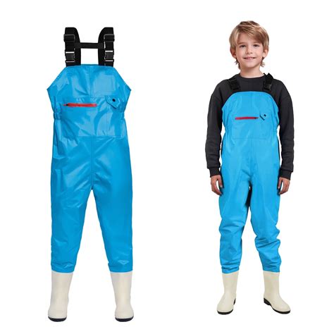 Ghosthorn Chest Waders for Kids Waterproof Youth Waders for Hunting Fishing Waders with Boots ...