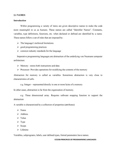 PPL U2 - The abstract data types in object-oriented languages, are ...