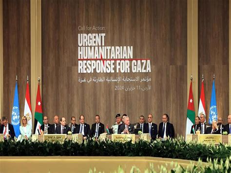 India participates in conference on humanitarian response for Gaza held ...