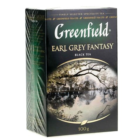 Чай черный Greenfield (Гринфилд) 100г Earl Grey Fantasy листовой купить ...